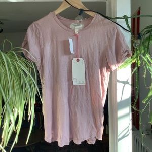 Current / Elliott Roll Hem Sparkle Tee